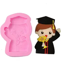 GENERICO - MOLDE DE SILICONA GRADUACIÓN NIÑO