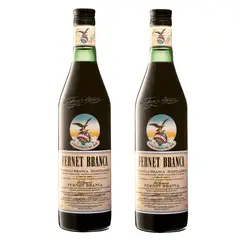 BRANCA - 2x Licor Fernet 39° 750Cc
