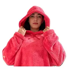 UNICO DISEÑO - Polerón con capucha Polar Unisex