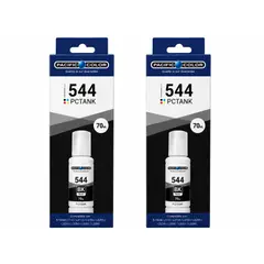 GENERICO - PACK DE 2 TINTAS 544 NEGRA PACIFIC COLOR
