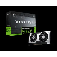 MSI - Tarjeta de Video GeForce RTX 5060 Ti 8G Ventus 2X OC Plus