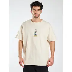 VOLCOM - Polera Oversize Eyecansee Blanco Hombre
