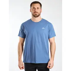RUSTY - Polera MC Square R Sprayy Azul Hombre