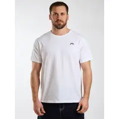 RUSTY - Polera MC Square R Sprayy Blanco Hombre