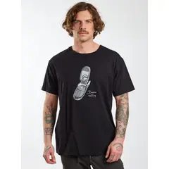 RUSTY - Polera MC Reef Negro Hombre