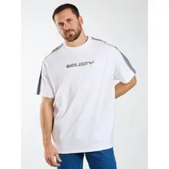 RUSTY - Polera Oversize Lexip Blanco Hombre