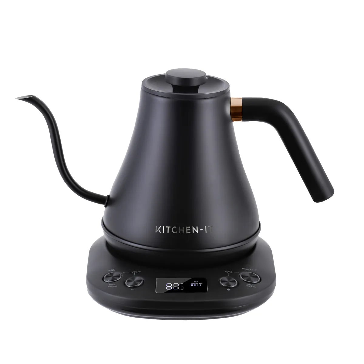 KITCHEN IT - Hervidor Eléctrico Inteligente Cuello Cisne Onix