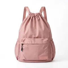 FLIK SPORT - Mochila Deportiva para Gimnasia artística Rosa 45x40cm Ajustable Flik 16 a 20 lts Para Niñas