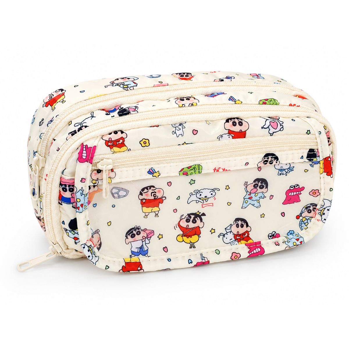 GENERICO - Estuche Cosmetiquero Shinchan Kawaii Escolar
