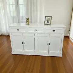 MGR MUEBLES - BUFFET RUSTICO DE MADERA LACADO