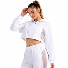 GENERAL - Conjunto deportivo Palazzo +Chaqueta Crop con Capucha