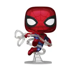 FUNKO - Pop Marvel – Spider-Man 1590 Metalico + Protector