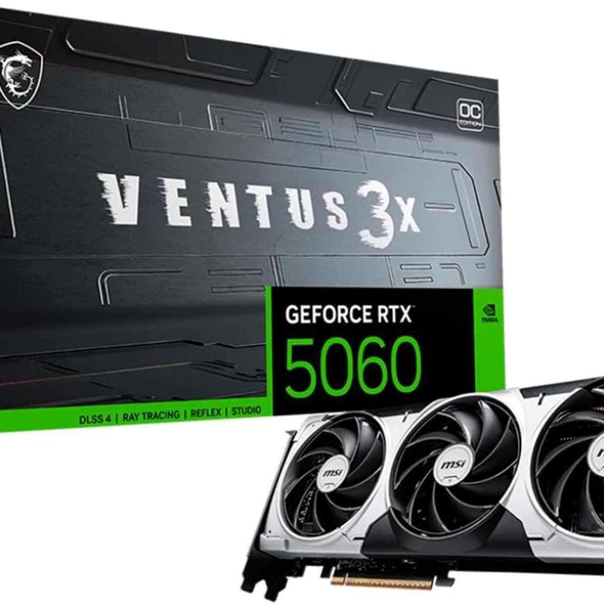 ASUS - MSI Gaming RTX 5060 8G Ventus 3X OC