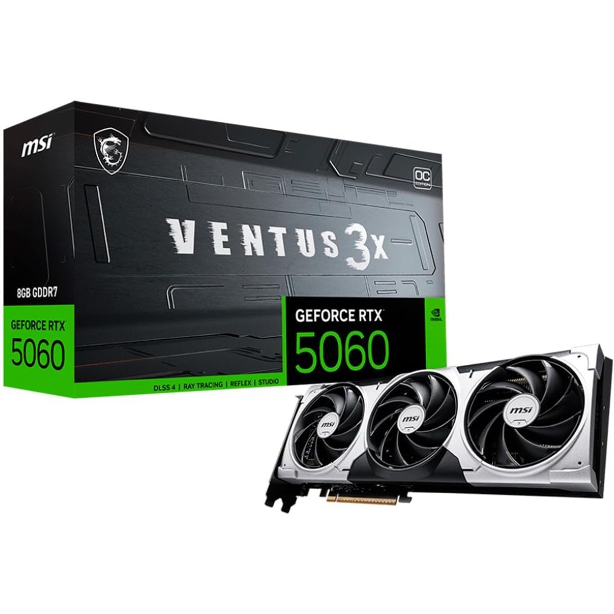 ASUS - MSI Gaming RTX 5060 8G Ventus 3X OC