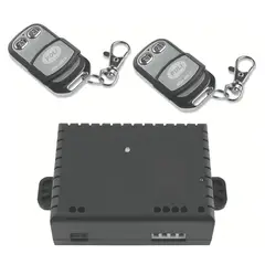 POLI - Kit 340 Transformador + 2 Control Remotos Negro