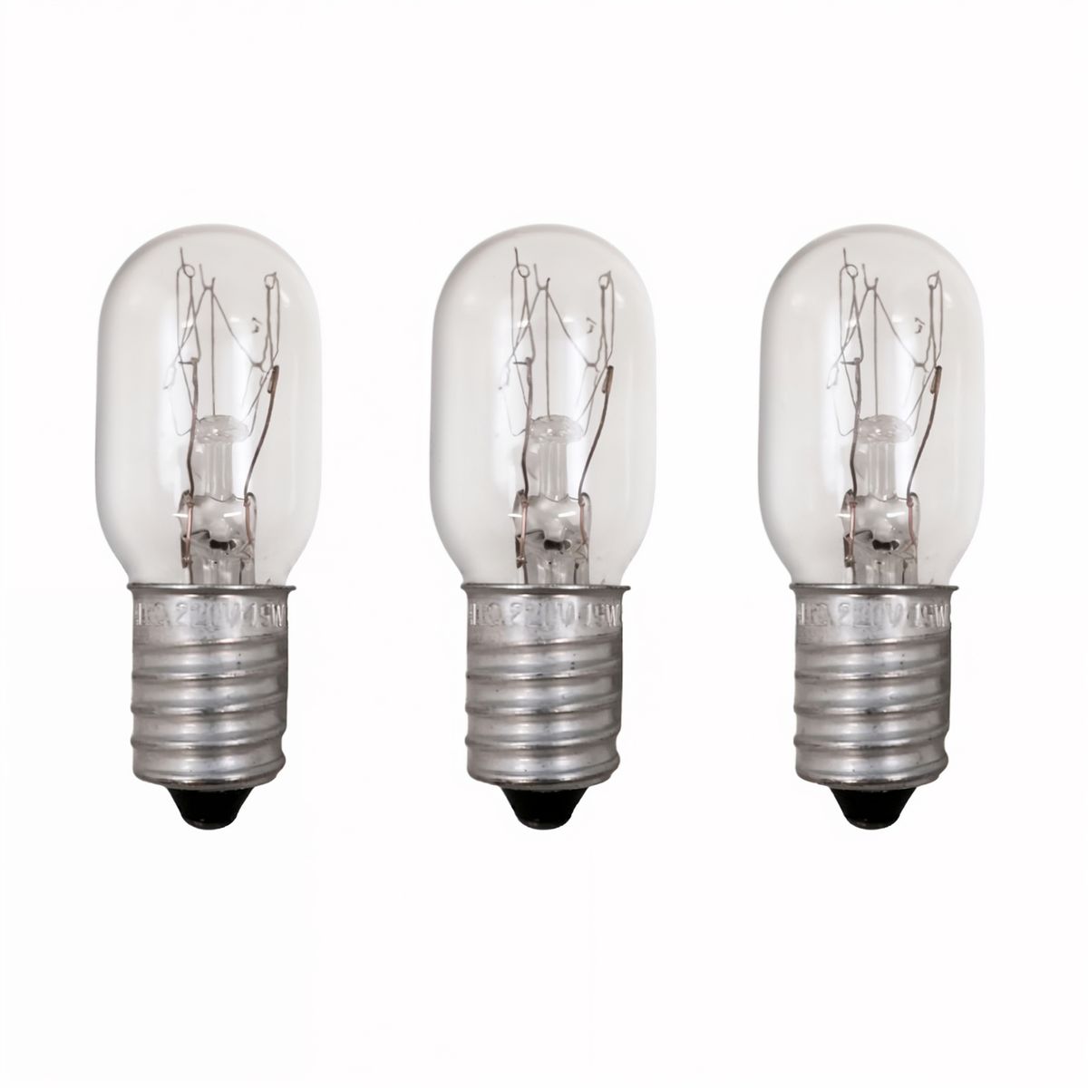 OEM - Pack 3 Ampolletas Lampara de Sal e14 repuesto