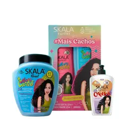 SKALA - Pack Mais Cachos Rutina Completa para Rizos Definidos