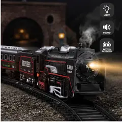 GENERICO - Metro Tren Clasico Luz Juguete Con Luces Para Niños