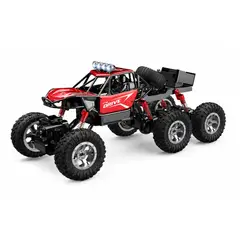 GENERICO - Juguete Auto A Control Remoto 6x6 1:12 Luces LED Infantil