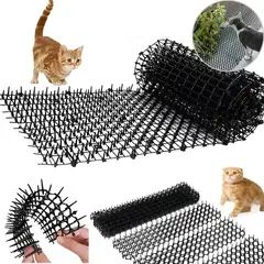 GENERICO - 12 Alfombrillas Repelentes Mascotas Anti-cat Pot Con Clavos