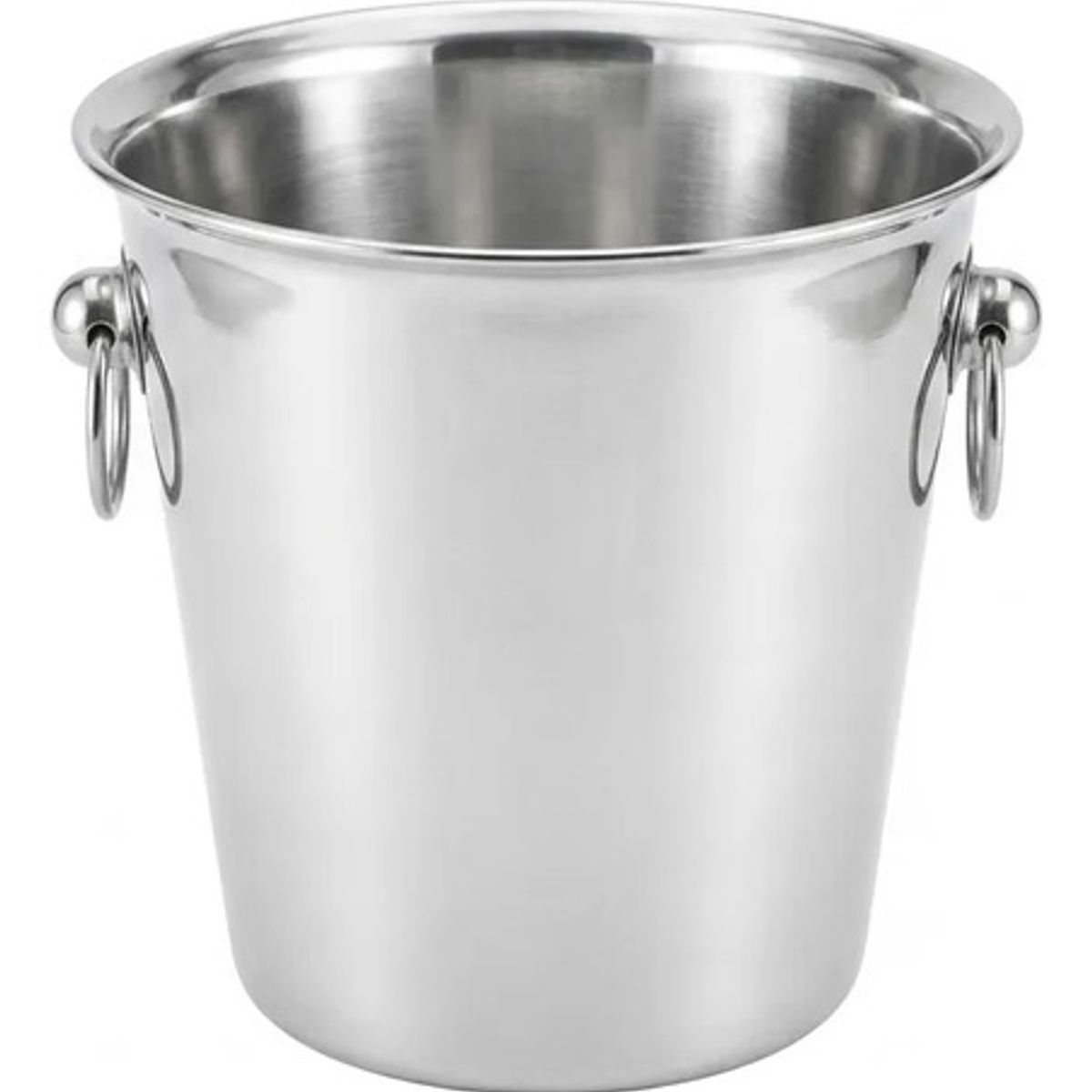 CONDOR - Hielera Con Asas 20cm Balde Champagne Champaña Hielo Tragos  Gris