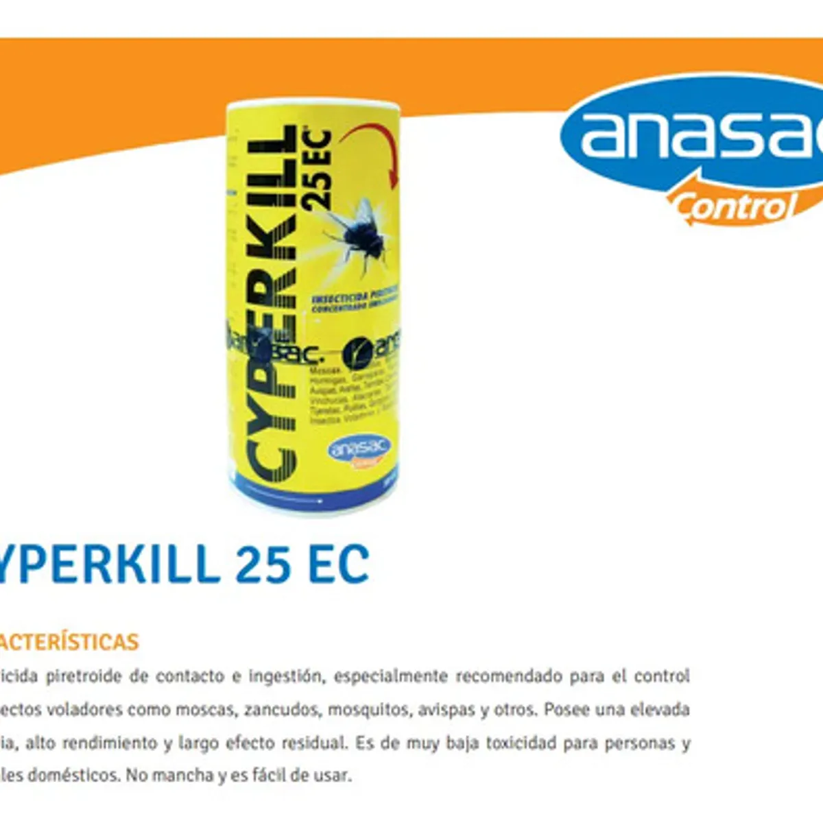 ANASAC - Anasac Cyperkill 25 Ec 100cc