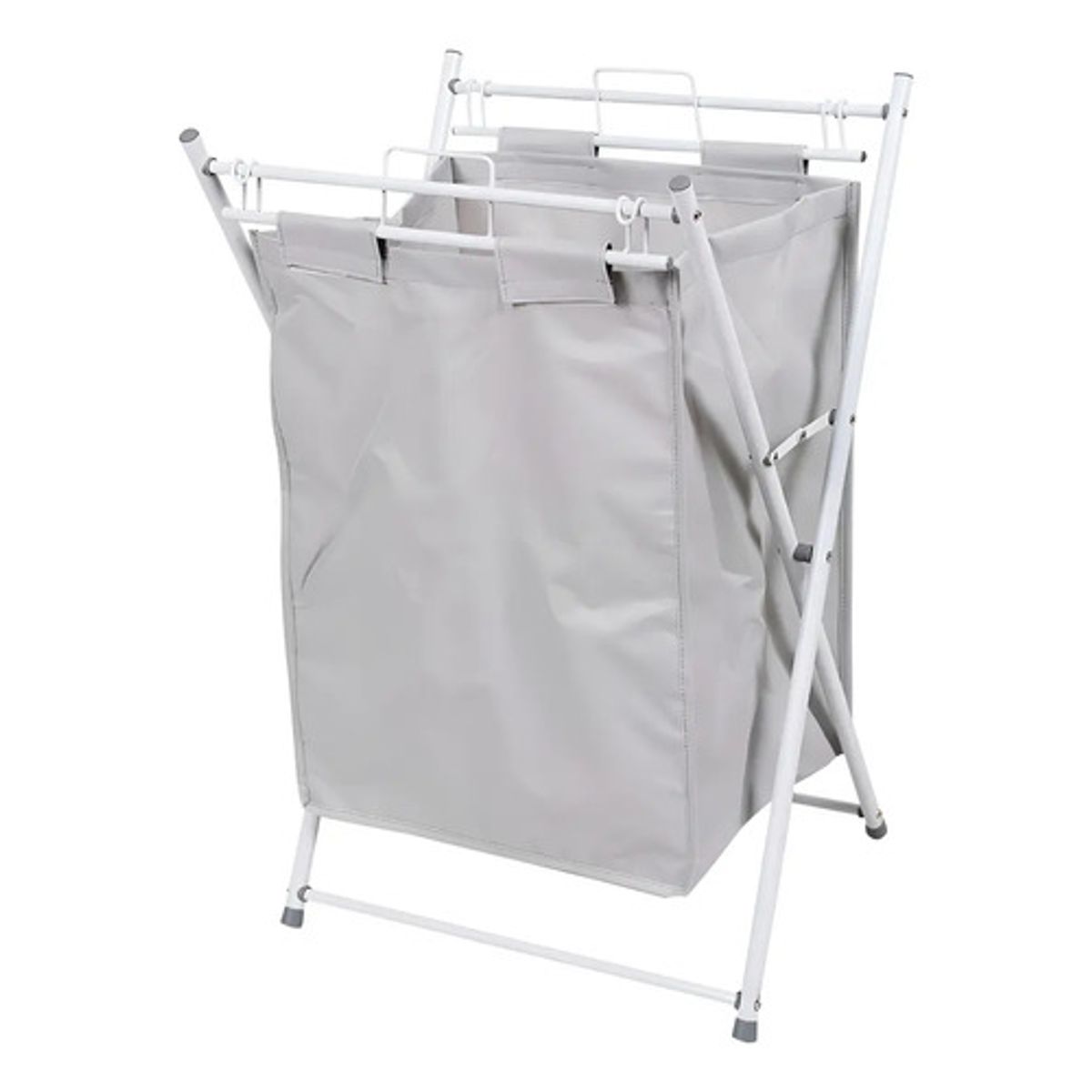 LIOI - Canasto Para Ropa Plegable De Tela Con Bolsa Desmontable Gris Lioi Liso