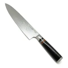 WAYU - Cuchillo Damascus Black + / Acero Damasco Color Negro
