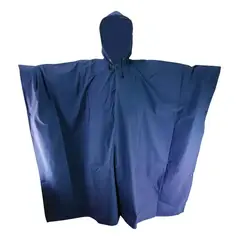 FG STEEL - Poncho Impermeable Capa Suave Capa 120*96cm Lluvia Temporal Azul Pvc Estandar