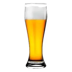FTA - Set Copas Vidrio Cerveza Chopero X4 570ml Blanco