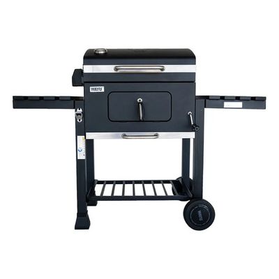 Wayu Parrilla A Carbón Con Spiedo Color Negro