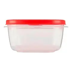 RUBBERMAID - Lonchera Porta Comidas Envase Easy Find 1.2 Lt Color Blanco