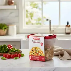 RUBBERMAID - Pack De Contenedor Takealongs 1.6l Plástico 2 Piezas Transparente
