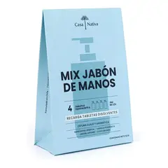 GENERICO - Recargas X 4un Jabon Espuma Mix Aromas Para Manos Casa Nativa