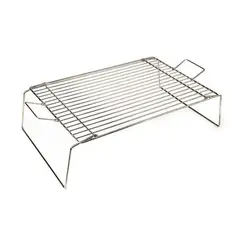 GRILLTECH - Parrilla Plegable Chica Camping Asado Paseos Gris