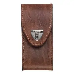 VICTORINOX - Estuche Cortapluma Cuero Café 4.0543
