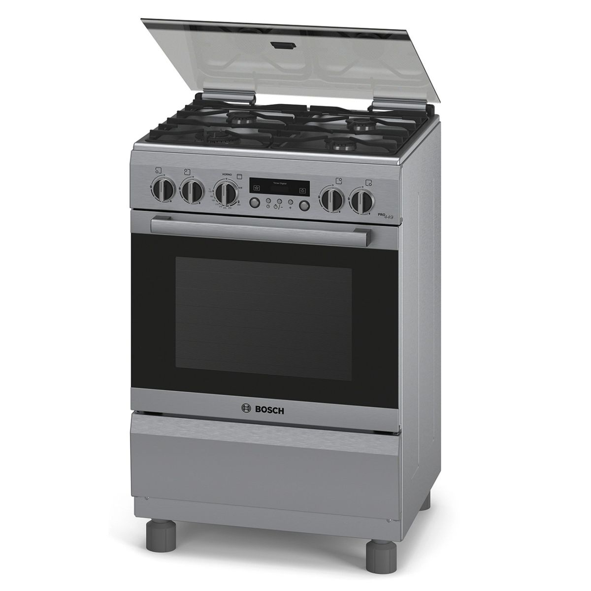 BOSCH - Cocina Pro 449 A Gas 4 Quemadores Hsg45I20Se Bosch