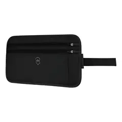 VICTORINOX - Banano Travel Essentials Security Belt Bag Negro Diseño De La Tela Lisa Liso