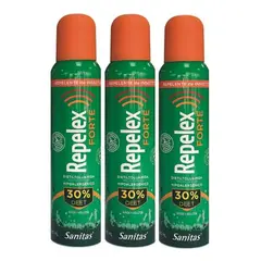 REPELEX - Pack X3 Repelente Mosquitos Zancudos Dengue