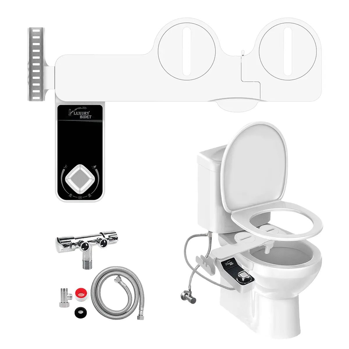 HOMEN - Bidet Wc Inodoro Ajustable Universal Homen