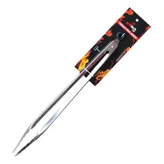 GRILLTECH - Pinza 44.5cm Xl Parrilla Acero Inox Cocina Quincho Color Gris