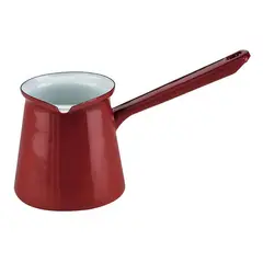 IBILI - Tetera Turca Roja Peltre 500ml Apta Fuego Directo Rojo
