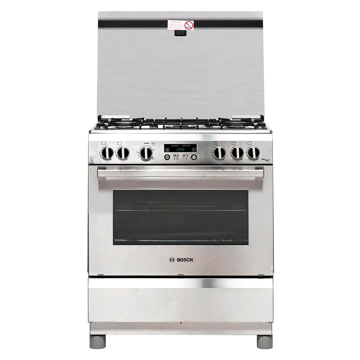 BOSCH - Cocina Gas 5 Quemadores Hsk75I44Se Bosch