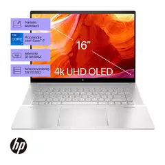 HP - Notebook Envy 16-H0100LA Core i7 32GB RAM 512GB SSD RTX 3060 6GB OLED Touch 16" UHD+ W11