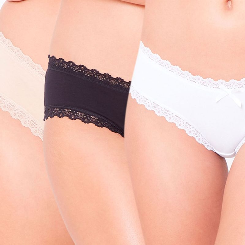 INTIME - Calzón Pack Pantaleta Mujer Intime