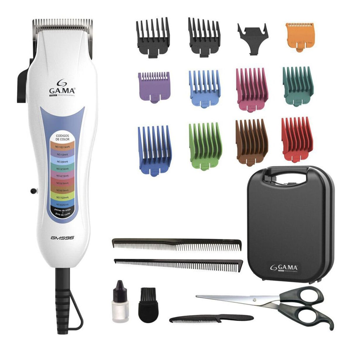 GAMA - Cortapelo Profesional Gama Gm 596 20 Piezas