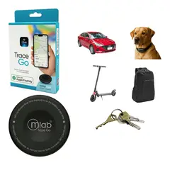MLAB - Rastreador de Ubicación Gps Trace Go Compatible Apple Find My