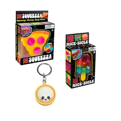 GENERICO - Set 3 Pcs Dumpling Antiestrés Squishy Pizza Needoh Helado