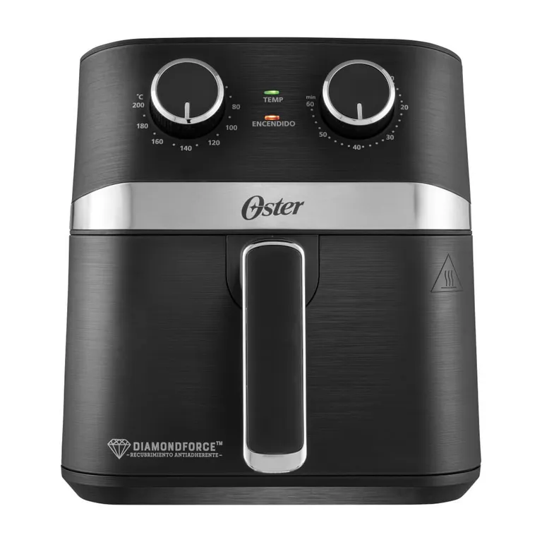 OSTER Freidora Air Fryer Manual 4 Litros Negra