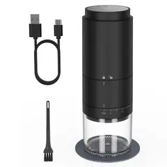 GENERICO - Molinillo de Café Eléctrico con Molienda Ajustable